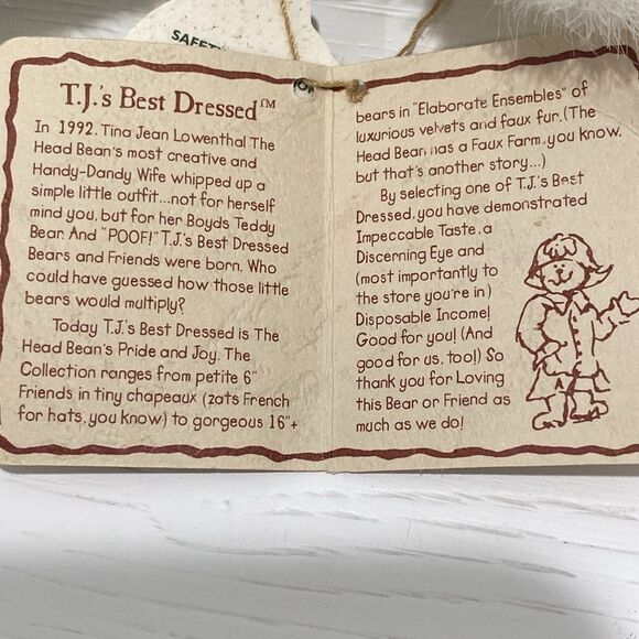 Boyds Bears Special Occasion Edition #1 Grandma Bear Vintage 1988-2002 - Picture 7 of 11